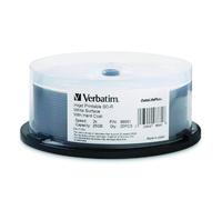 Verbatim BLU-Ray BD-R - Espacios en Blanco (2X Speed, 25 GB, imprimible)