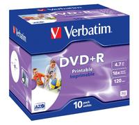 Verbatim - 43508 DVD en blanco 4,7 GB DVD+R 10 pieza(s)