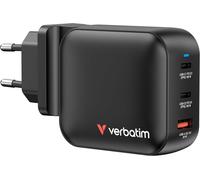 VERBATIM CARGADOR GAN 100W 3 PUERTOS