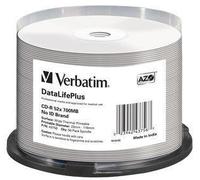 Verbatim cd-r 52x datalifeplus 700 mb 50 pieza(s)