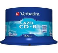 Verbatim CD-R AZO Crystal 700 MB 52x 50 pieza(s)