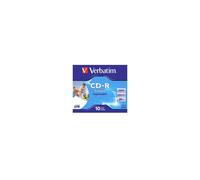 Verbatim CD-R AZO Wide Inkjet Printable 700 MB 10 pieza(s) ( 43325 )