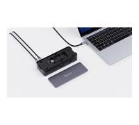 VERBATIM 32173 - Estación de acoplamiento, USB-C, 17 puertos, ranura SSD