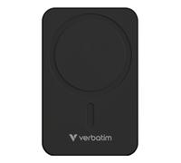 Verbatim Charge 'n' Go Essentials MagSafe - Cargador magnético para iPhone 16/15/15/14/13/12 Pro/Pro MAX (20 W, 20 W, Incluye Cable USB-C a USB-C), Color Negro