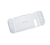 Verbatim Crystal - Carcasa con Protector de Pantalla para Nintendo Switch