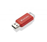 Verbatim Memoria USB 49453, 16 GB, USB 2.0, Push & Click, Rojo