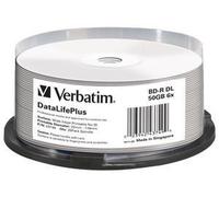 Verbatim DataLifePlus BD-R DL 50 GB 6x 25 Unidades