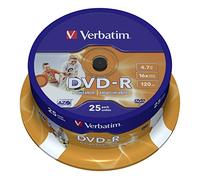 Verbatim 43538 DVD en blanco 4,7 GB DVD-R 25 pieza(s) ( 43538 )