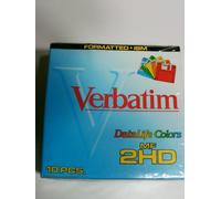 Verbatim Disquetes DataLife IBM Formatted Colour de 2 MB - Disquetes (2 MB) Multi