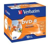 Verbatim DVD-R 16x Ancho imprimible 10x