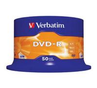 Verbatim DVD-R 16x Plata mate 50x
