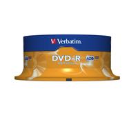 Verbatim dvd-r azo 4,7gb/16f, matt silver surface, 1x25, spindel, (ura