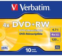 Verbatim DVD +RW 4.7Gb 4X Pack 10 Advanced Serl