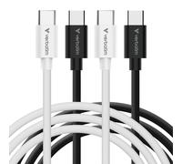 Verbatim Essentials 2er Pack USB-C Kabel 60W PD 3.0 2x1m Schnellladekabel Date