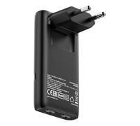 Cargador de pared gan verbatim fold 'n' go/ 2xusb tipo-c/ 65w