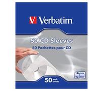 Fundas de papel verbatim para cd pack de 50 unidades
