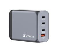 VERBATIM GNC-200 Cargador de red GaN 4 puertos 200W USB A/C