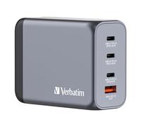 Cargador Gan de Pared Universal Verbatim GNC-200/ 3xUSB Tipo-C/ 1xUSB/ 200W
