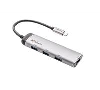 Verbatim Hub Multipuertos USB-C 4 puertos USB 3.2 Gen 1