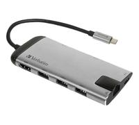 VERBATIM Hub USB-C Multipuesto con HDMI y Lector de Tarjetas SD