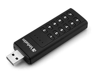 VERBATIM Keypad Secure dispositivo USB c/teclado de seguridad I USB 3.2 Gen 1 I 32 GB I Memoria protección con contraseña y cifrado I Con cable de extensión USB-A I USB-3I Laptop Notebook and Co.Inegro
