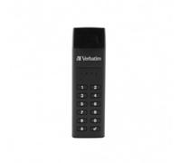 Verbatim Keypad Secure - Unidad USB-C de 64 GB Cifrada con un teclado integrado de acceso - Negro