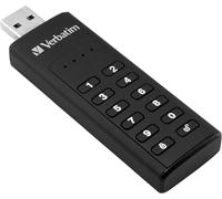Verbatim Keypad Secure 64gb Usb 3.0 One Size Black