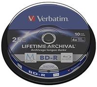 Verbatim m-disc 4x bd-r 25 gb 10 pieza(s)