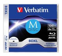 Verbatim m-disc bd-r xl 100gb/1-4x jewelcase (1 disc)