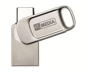 Verbatim Memoria USB 3.2 OTG 32 GB Tipo A-C My Dual Plata