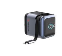 Verbatim Mini GAN - Cargador de Viaje (70 W, con Pantalla y Cable USB-C)