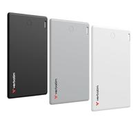 Verbatim My Finder Card - Tarjetas de Seguimiento de Billetera (3 Unidades, Delgadas y Recargables), para Cartera, Pasaporte y Otros Dispositivos compatibles con Apple ¿Dónde está? »