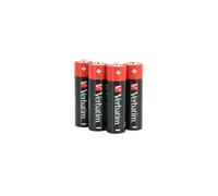 VERBATIM Pilas alcalinas AA Premium I 1,5V I AA-LR6 Mignon I Pilas Mignon AA I Pilas para MP3, cámara, Control Remoto, rasuradora y Mucho más I Pila alcalina Premium I 4 Unidades