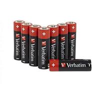 VERBATIM Pilas alcalinas AA Premium I 1,5V I AA-LR6 Mignon I Pilas Mignon AA I Pilas para MP3, cámara, Control Remoto, rasuradora y Mucho más I Pila alcalina Premium I 8 Unidades