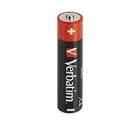 VERBATIM Pilas alcalinas AAA Premium I 1,5V I AAA-LR03 Micro I Pilas AAA I Pilas para Reproductor de MP3, cámara, Control Remoto, rasuradora y más I Pila alcalina Premium I 4 Unidades