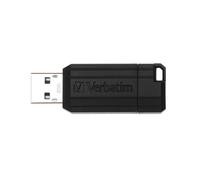 Verbatim PinStripe - Unidad USB de 16 GB - Negro