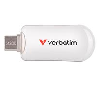 Verbatim Plectra Blanco Unidad Flash USB-C 512GB 30231