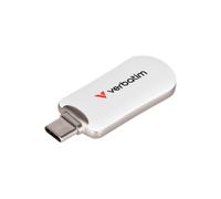 Verbatim Plectra USB-C Flash Drive 256GB Blanco