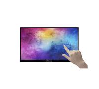 Verbatim 49591 pantalla para PC 35,6 cm (14") 1920 x 1080 Pixeles Full HD LCD Pantalla táctil Negro