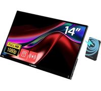 Verbatim 32088 monitor o tv portátil monitor portátil negro 35,6 cm