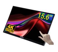 Monitor Portátil Táctil Verbatim PMT-15-4K 15.6'/ 4K/ Negro