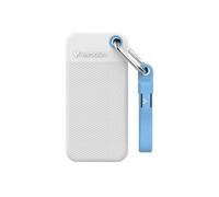 Verbatim Disco duro externo SSD Pocket 1 TB USB 3.2 Gen 2 hasta 1000 MB/s con 2 fundas Blanco