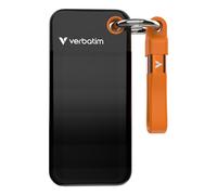 VERBATIM 32193 - Verbatim Pocket SSD mit Schlüsselring, 1TB Schwarz/Orange