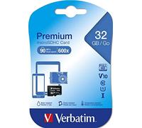 VERBATIM 44013 - Tarjeta de memoria microSDHC de 32 GB, VERBATIM, clase 10