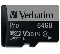 Verbatim Tarjeta Memoria Pro Micro Sd Class 10 64gb+adaptador Sd One Size Black
