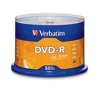 Verbatim(R) Life Series DVD-R - Eje de Disco (50 Unidades)