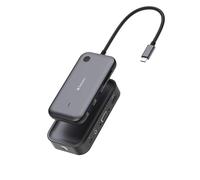 Adaptador de pantalla Inalámbrica USB Tipo-C Verbatim Share My Screen 1080P WDA-01/ 1xHDMI/ 1xUSB/ 1xUSB Tipo-C/ Gris y Negro