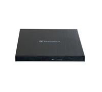 Verbatim External Slimline unidad de disco óptico Blu-Ray RW Negro