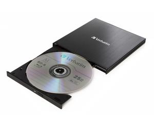 Verbatim Slimline - Unidad Óptica - Escritor BDXL 6x/4x - USB 3.1 Gen 1