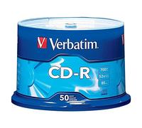 Verbatim Standard 120mm CD-R Media 700 MB 50 Pieza(s) - CD-RW vírgenes (CD-R, 700 MB, 50 Pieza(s), 80 min, 52x, Caja para Pastel)